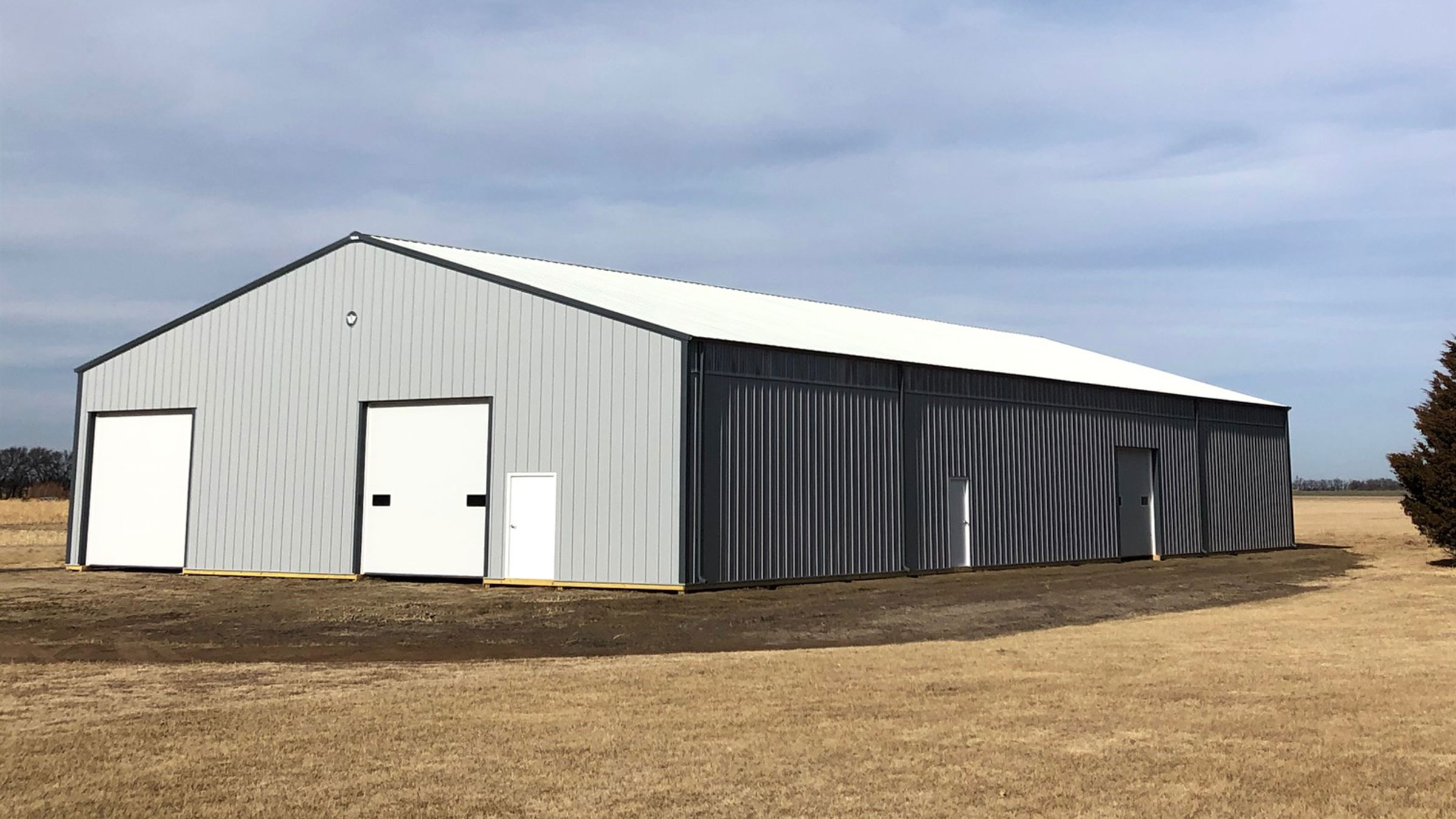 Post-Frame Machine Shed