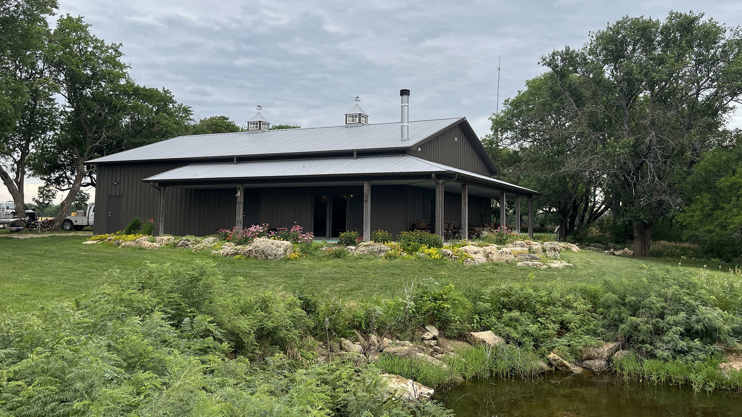 Pole Barn Shop and Man Cave