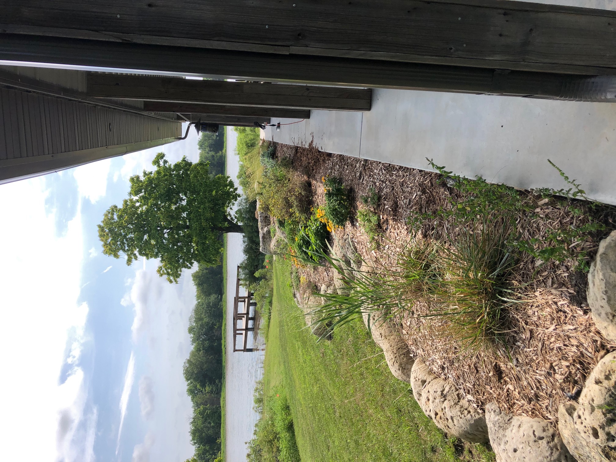 Pole Barn Shop with a View